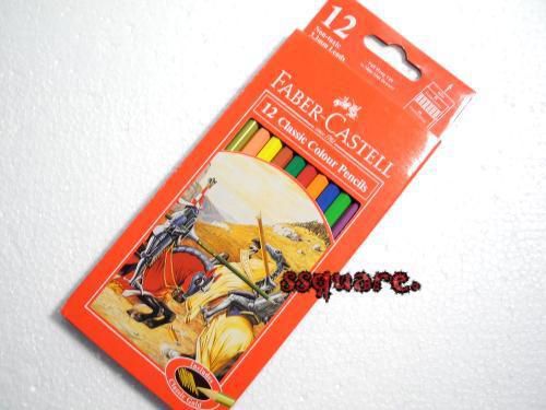 Faber-Castell 12 Classic Color Pencils Non-Toxic