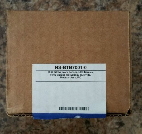 JOHNSON CONTROLS NS-BTB7001-0 NETWORK SENSOR WITH LCD DISPLAY IN SEALED BOX