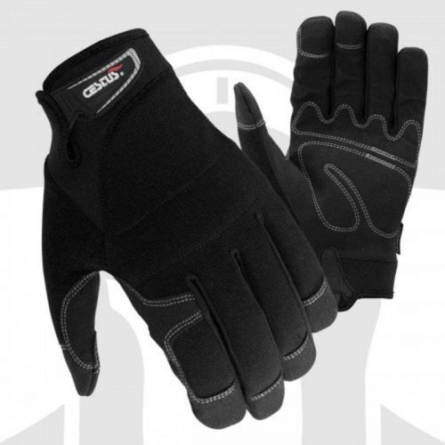 Genu Utility Work One Pair Glove, Black - Medium Cestus Gloves 6011 M