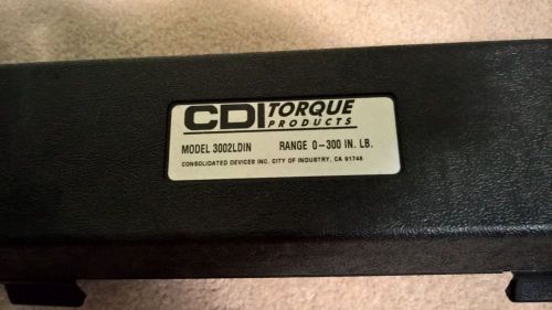 Cdi 3002ldn dial torque wrench for sale