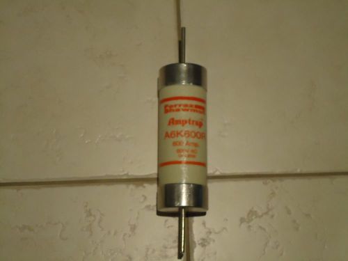 Ferraz shawmut amp-trap a6k600r fuze for sale