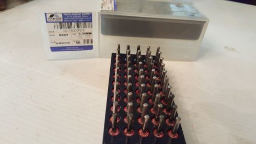 50 TAPCO 0.30 MM DRILL BITS  IN THE BOX