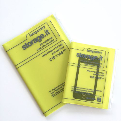 Marks tokyo edge, storage.it notebook / notepad, neon, large &amp; small, japan for sale