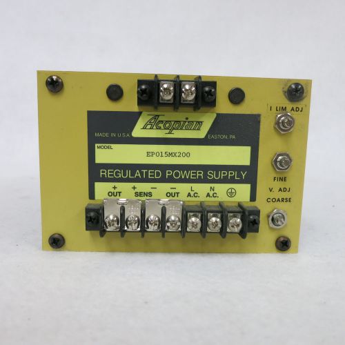 Acopian EP015MX200 Regulated Power Supply