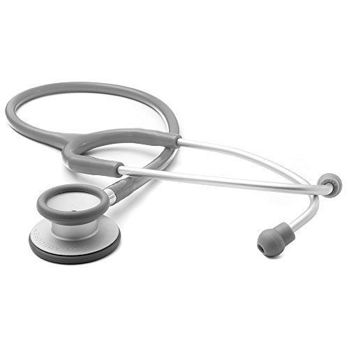 ADC ADSCOPE-Lite 609 Clinician Stethoscope, 31 inch, Gray