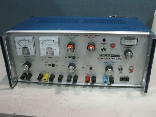 HICKOK TEACHING SYSTEMS MODEL 5055 POWER SUPPLY #1368