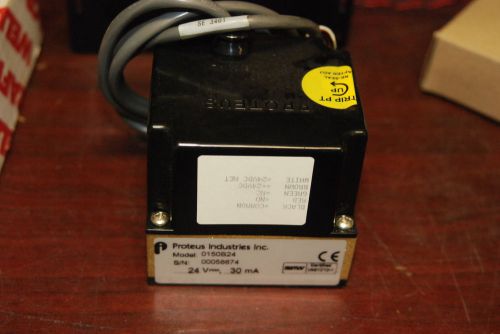 Proteus Industries, 0150B24, Flow Switch, 24 V, 30mA, New