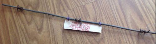 Barb wire merrills twist holdfast buffalo wire pat. dec. 28, 1876 very rare for sale