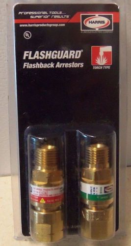 Harris 88-5fbt (r &amp; l) torch flashback arrestors 4302202~brand new! for sale