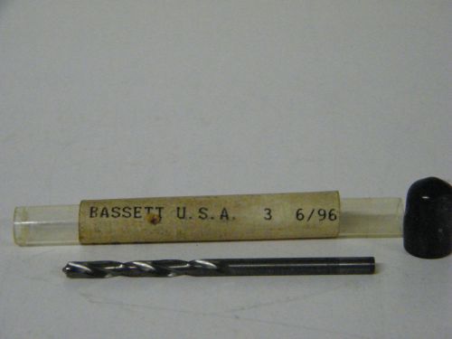 Bassett 1/8&#034; Split Pt Screw Machine Drill Bit