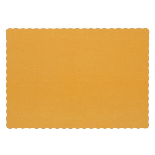 Royal Gold 9.25&#034; x 13.25&#034; Disposable Placemats, Package of 1,000, SPM914G