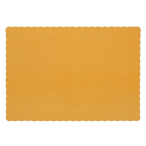 Royal Gold 9.25&#034; x 13.25&#034; Disposable Placemats, Package of 1,000, SPM914G