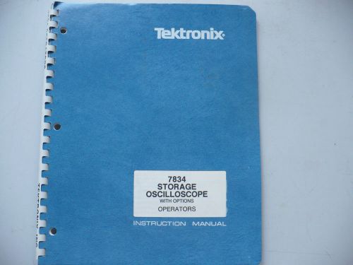 Tektronix 7894 Storage Oscilloscope Manual