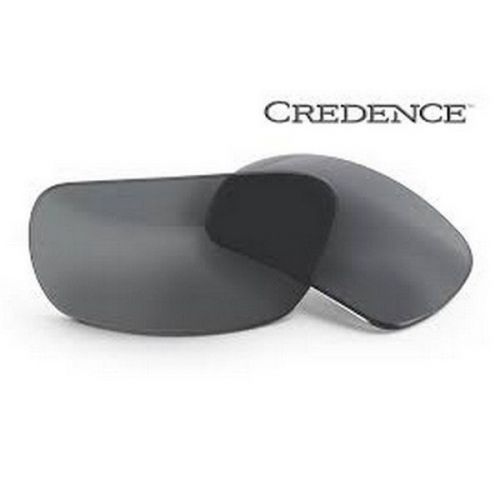 ESS Eyewear EE9015-01 Replacement Credence Lens Black Subdued Logo/Smoke Gray