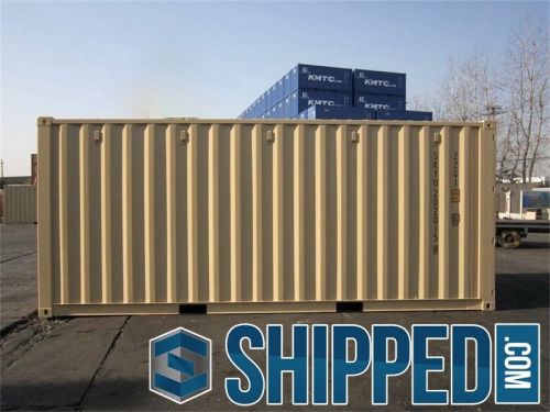 20&#039;FT NEW SHIPPING CONTAINER FOR HOME STORAGE, SHIPPING CARGO, etc in EL PASO,TX