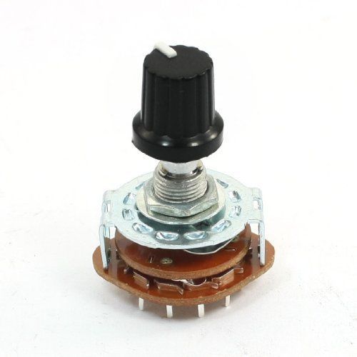 Electronic machine 4p3t 4pole 3 position 2 deck 16 pin rotary switch for sale