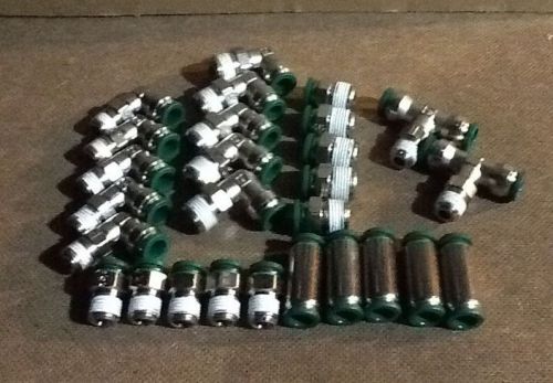 Parker Prestolok 3/8 Assortment (27 Fittings Total) Brand New