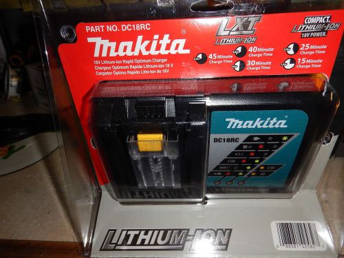 MAKITA DC18RC 18 VOLT RAPID CHARGER OEM NEW_FREE SHIPPING
