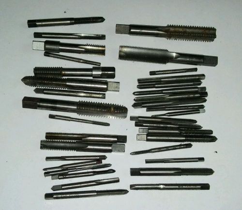 Huge Lot of Assorted HSS HAND TAPS BUTTERFIELD (E)