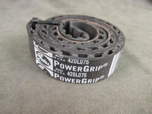 New gates 420l075 powergrip belt - free shipping for sale