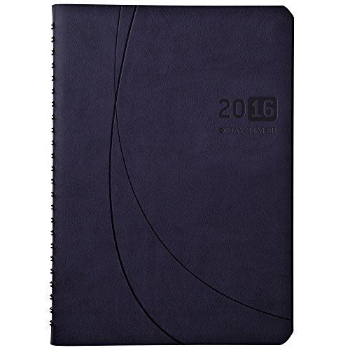 DayTimer Essentials Monthly Planner 2016, Wire Bound, 5.5 x 8.5 Inches Page