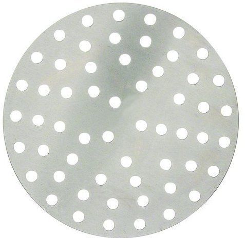 Winco apzp-18p, 18-inch, aluminum perforated pizza disk275 holes aluminum perfor for sale