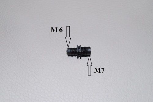 Tube connector (m6xm7) for dampers roland mimaki mutoh printers. us fast ship for sale