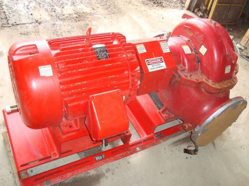 BELL AND GOSSETT 50HP 10 x 12 WATER PUMP CHILLER MODEL 2318 2825 GPM 50 FT HEAD