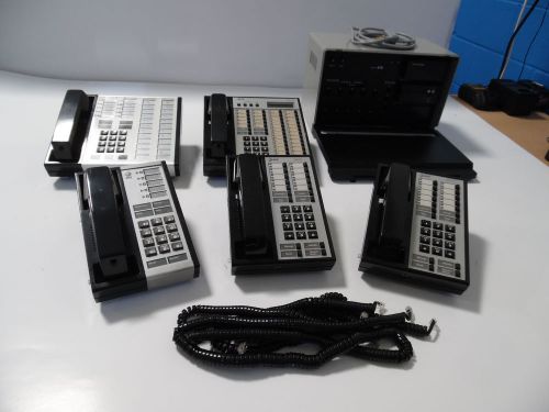Merlin 410 Phone System with 5 terminals