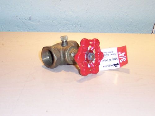 Muellar # 105-104 3/4&#034; stop &amp; waste valve threaded for sale