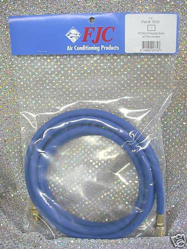 FJC Products Refrigerant Charging Hose 96&#034; BLUE R134a SUPER LONG REACH!!!