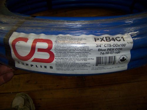 CB Supplies Canpex UV Plus 3/4&#034; CTS-OD X 100ft. Blue Pex Coil
