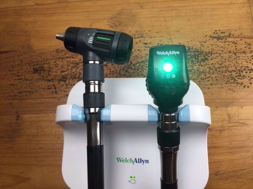 Welch Allyn 777 Green Series Wall Transformer Macroview Otoscope Ophthalmoscope