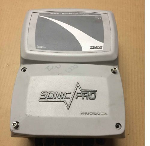Sonic pro s1 series hybrid ultrasonic flow meter flowmeter by blue-white ind. for sale