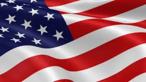 30 Personalized Return Address Labels AMERICAN FLAG #3!