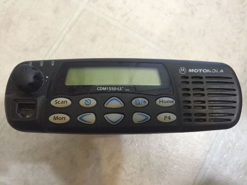 Motorola CDM1550 LS+ VHF 16 Channel 25 Watt  Used