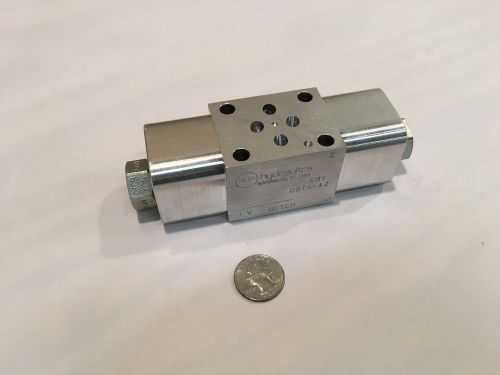 SUN HYDRAULICS : Hydraulics : Valves : Cross Port : OBT4-A2 : Only one gasket pl