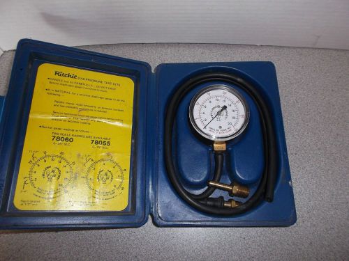 Yellow jacket 78060 gas pressure test kit 0-35 w.c. for sale