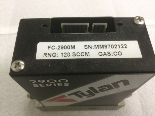 Tylan FC-2900M Mass Flow Controller 120 SCCM CO, Used