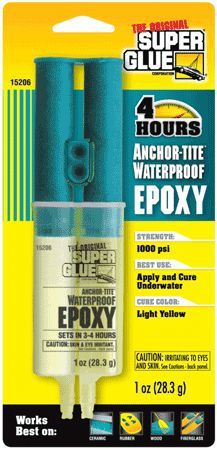 Epoxy,waterproof 1oz syringe for sale