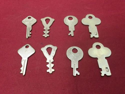Crest &amp; Eagle Luggage Pre-cut Keys, CT-1, CT-3, 850, 8446, Set of 8 - Locksmith