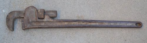 Ridgid pipe wrench 24&#034; for sale