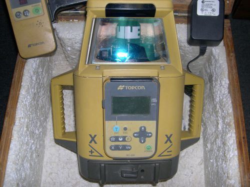 TOPCON RT 5SB DUAL SLOPE ROTATING LASER LEVEL WITH REMOTE