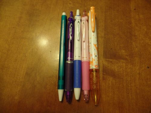 New set of pens and a mechanical pencil zebra prefill body kokuyo pilot for sale