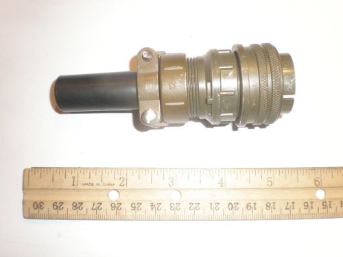 New - ms3106a 22-4p (sr) with bushing - 4 pin plug for sale