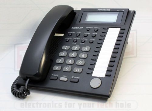 Panasonic KX-T7736 Black 24 Button Advanced Hybrid Speakerphone *FREE SHIP*