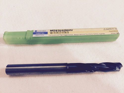SUMITOMO MDS3680MHV -W40024283 Coolant Through Carbide Drill