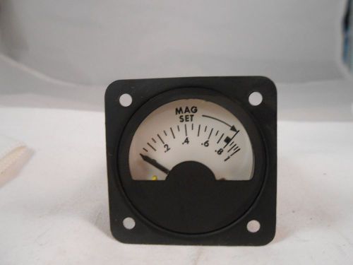 611-15578A MAG SET METER 0-1   NEW OLD STOCK 1 3/4&#034;