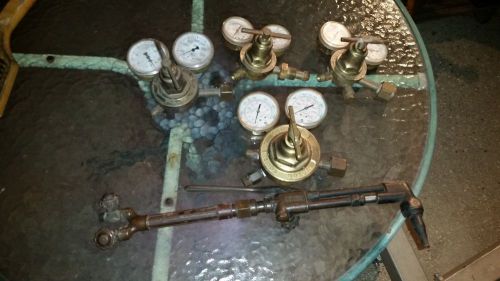 Victor torch and regulator lot