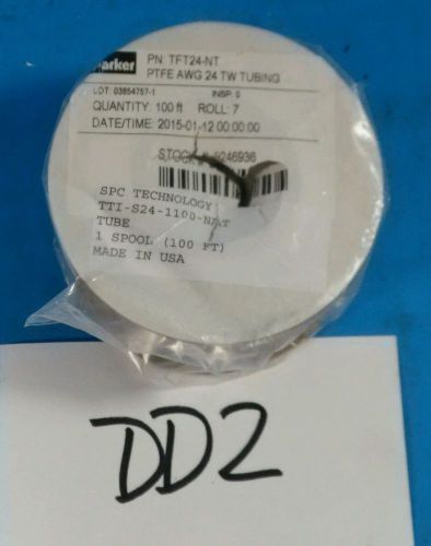 Parker tft24-nt ptfe awg 24 tw tubing 100ft roll for sale